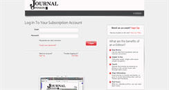 Desktop Screenshot of online.jonews.com
